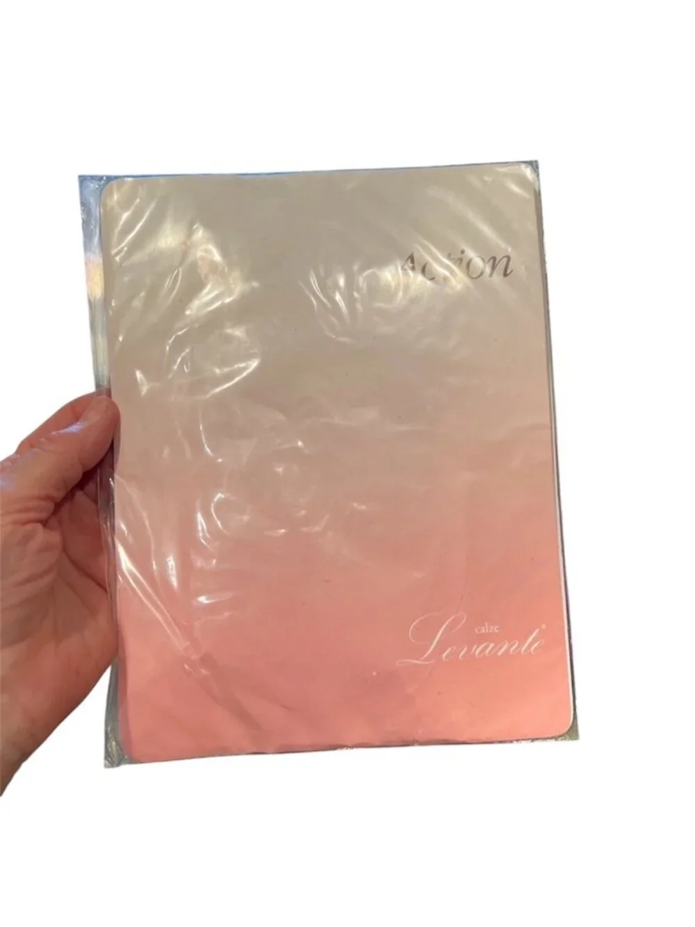 Levante Vision Opaque Pantyhose Lot Of 2 Tag 3 Bronze & Grigio Italy 14-15 Den.